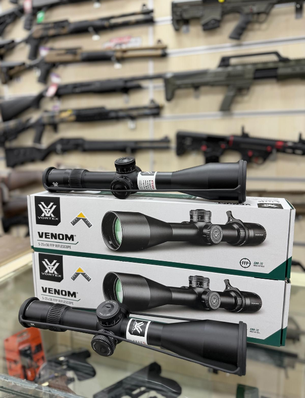 Vortex Venom 5 – 25×56 FFP Tüfek Dürbünü
