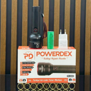 Powerdex PD-6900 Zoomlu Şarjlı El Feneri