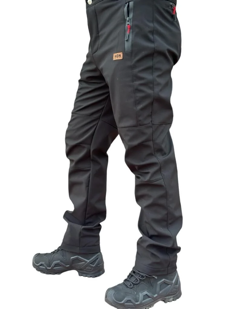 HON Siyah Softshell Pantolon